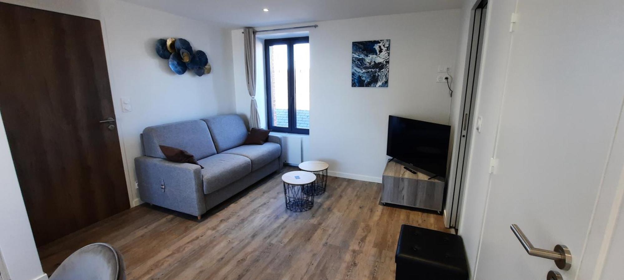 Les Appartements De La B Saint-Benoît-des-Ondes Exteriör bild